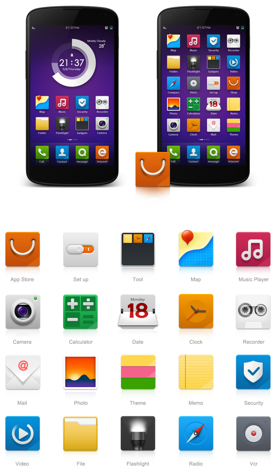 手機UI設(shè)計UI